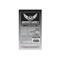 Mayday games Prémium Magnum Platinum kártyavédő 61 x 112 mm "Dwarf King" Francia Tarot (50 db-os csomag)