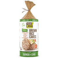 RiceUP! Barna Rizsszelet (Quinoa és Chia mag) 120 g