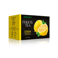 Herbária fekete tea 20x1,5 g (Citrom)