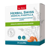 Herbal Swiss Medical pasztilla 24 db