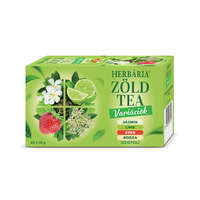 Herbária Zöld tea variációk (Jázmin, Lime, Eper, Bodza) 20x1,5 g
