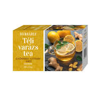 Herbária Téli varázs filteres tea (Gyömbér-Citrom-Méz) 20x1,5 g