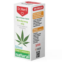 Dr. Herz 100% Hidegen sajtolt Kendermag olaj 50 ml