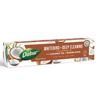 Dabur Fehérítő-Mélytisztító fogkrém (Kókuszolajjal és Szódabikarbónával) 100 ml