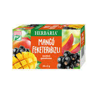 Herbária filteres gyümölcstea (mangó-feketeribizli) 20x2 g