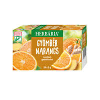 Herbária filteres gyümölcstea (gyömbér-narancs) 20x2 g