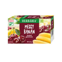 Herbária filteres gyümölcstea (meggy-banán) 20x2 g