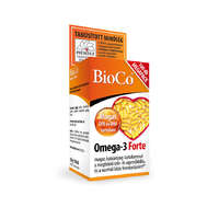 BioCo Magyarország BioCo Omega-3 Forte Megapack lágyzselatin kapszula 100 db