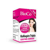 BioCo kollagén tripla szerves cinkkel tabletta 60 db