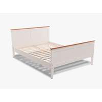 Revotica HU REVOTICA HELSINGBORG FENYŐ ÁGYKERET ÁGYRÁCCSAL, 180x200 cm