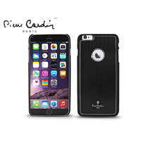 Pierre Cardin Apple iPhone 6 Plus alumínium hátlap - fekete