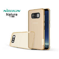 Nillkin Samsung G955F Galaxy S8 Plus szilikon hátlap - Nillkin Nature - aranybarna
