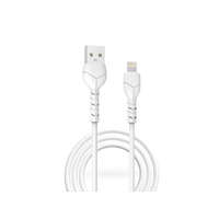 Devia Devia USB - Lightning adat- és töltőkábel 1 m-es vezetékkel - Devia Kintone Cable V2 Series for Lightning - 5V/2.1A - fehér - ECO csomagolás