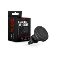 Maxlife Maxlife univerzális szellőzőrácsba illeszthető mágneses PDA/GSM autós tartó - Maxlife MXCH-12 Magnetic Car Holder - fekete