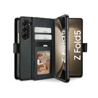 Tech-Protect Tech-Protect Wallet flipes bőrtok hátlap - Samsung SM-F946 Galaxy Z Fold 5 - fekete
