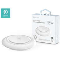 Devia Devia Qi univerzális vezeték nélküli töltő állomás - 15W - Devia Allen Series V3Ultra-Thin Wireless Charger - fehér