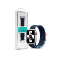 Devia Apple Watch szövet sport szíj - Devia Nylon Woven Deluxe Series Sport3 Watch Loop - 38/40/41 mm - deep navy