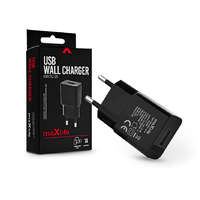 Maxlife Maxlife USB hálózati töltő adapter - 5W - Maxlife MXTC-01 USB Wall Charger - fekete
