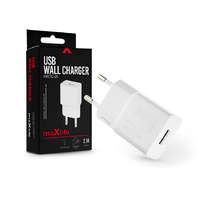 Maxlife Maxlife USB hálózati töltő adapter - 10W - Maxlife MXTC-01 USB Wall Fast Charger- fehér