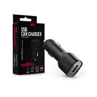 Maxlife Maxlife USB szivargyújtó töltő adapter - 10W - Maxlife MXCC-01 USB Car Fast Charger - fekete