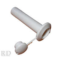 rolo Műanyag csavartakaró tipli, fehér