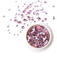 Roniki Vegyes forma strassz több méretben - light rose