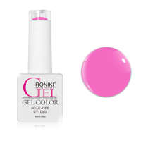 Roniki Roniki Glow in the dark széria - 15 sötétben világító neon pink gél lakk