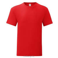 Fruit of the Loom Fruit of the Loom 61-430 ICONIC T póló RED S-XXL méretek 150g/m2