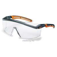 UVEX MV szemüveg 9164187 UVEX ASTROSPEC 2.0 víztiszta lencse, FEKETE-SZÜRKE KERET