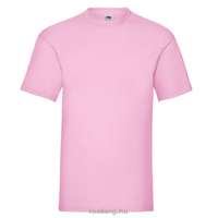 Fruit of the Loom Fruit of the Loom 61-036 Valueweight T póló LIGHT PINK S-XXL méretek 165g/m2