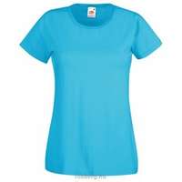 Fruit of the Loom Fruit of the Loom 61-372 LADY FIT Valueweight női póló AZURE BLUE XS-XXL méretek