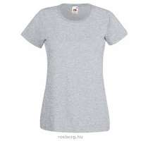 Fruit of the Loom Fruit of the Loom 61-372 LADY FIT Valueweight női póló HEATHER GREY XS-XXL méretek