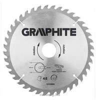 GRAPHITE GRAPHITE körfűrészlap 190x30 x 3,2/2,2 Z40 57H670 (3 db szűkítőgyűrűvel 20, 25.4, 16-ra)
