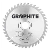 GRAPHITE GRAPHITE körfűrészlap 200x30 x 3,2/2,2 Z40 57H676 (3 db szűkítőgyűrűvel 20, 25.4, 16-ra)