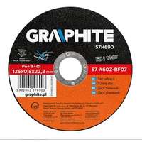 GRAPHITE GRAPHITE vágókorong 115x1,0 inox 57H730