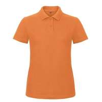 B&amp;C B&C ID.001 női galléros póló ORANGE XS-XXL méretek