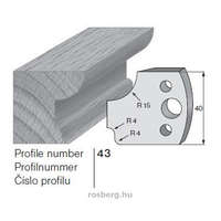 PILANA Pilana profilkés No. 43 maróblanketta 40x4,0 mm