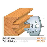 CMT HSS fogásvastagság határoló No. 523 B=50 CMT 691.523