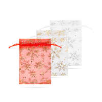Family Organza ajándéktasak - 3 féle - 10 x 15 cm - 58078A