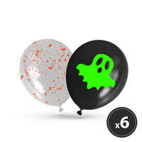 Halloween-i lufi szett - foszforeszkáló - 6 db / csomag - 58139