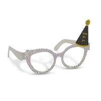 Family Party szemüveg - glitteres, papír - 15 x 10 x 13 cm - 4 db / csomag - 58524