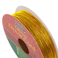 Family Fényes dekor zsinór - 10 m - arany - 58569C