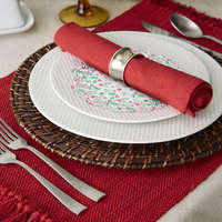 Family Karácsonyi, papír tányéralátét - 21,5 cm - 15 db / csomag - 58697