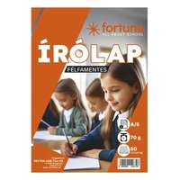 FORTUNA Írólap FORTUNA A/5 félfamentes 10-50 50 lapos