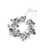 Csillagos-csillogó karácsonyi koszorú 2,5 m adventi
