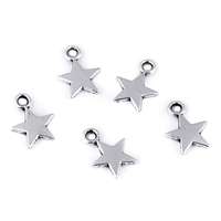 Csillag medál Ø10 mm