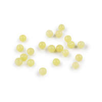 Szintetikus citrom jáde, ásványgyöngyök Ø6 mm