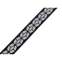 Heveder fényvisszaverős mintával szélessége 20 mm