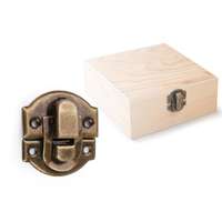 Antik záró kapocs foglalat dobozokhoz / Fém rögzítő