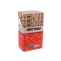 Csomagoló papír karácsonyi természetes 0,7x2 m